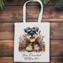 Personalised Schnauzer In Christmas Lights, thumbnail 10 of 12