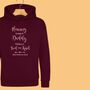 'Mummy And Daddy Finally Tied The Knot' Boys/Girls Wedding Hoodie, thumbnail 8 of 12