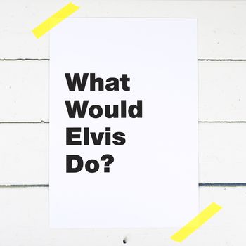 Personalised What Would You Do Print, 4 of 6