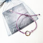 Love Sterling Silver Friendship Bracelet, thumbnail 6 of 6