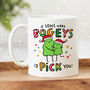 'If Sons Were Bogeys' Personalised Christmas Mug, thumbnail 1 of 5