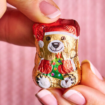 Personalised Chocolate Filled Secret Santa Treat Bowl, 3 of 6