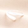 Adjustable Sterling Silver Teardrop Wrap Ring, thumbnail 1 of 5