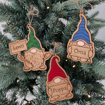 Personalised Christmas I Love You Daddy Eco Gnome, 5 of 8