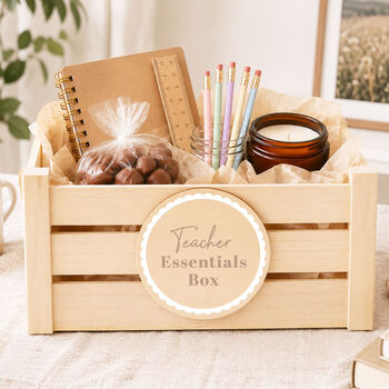 Thank You Teacher Hamper Gift Box Teacher Essentials, 3 of 11