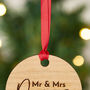 My First Christmas Wooden Hanging Decoration, thumbnail 2 of 4