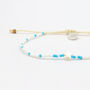 Waiʻanae Beaded Surfer Anklet, thumbnail 3 of 5