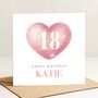 18th Birthday Card For Her Daughter Granddaughter, thumbnail 1 of 8