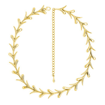 Sycamore Necklace In Gold Vermeil, 2 of 3
