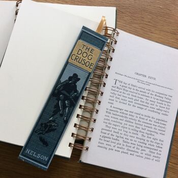 'The Dog Crusoe' Upcycled Notebook, 5 of 5