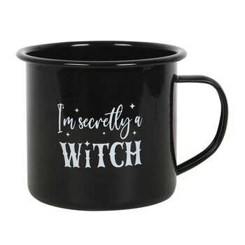I'm Secretly A Witch Enamel Mug, 3 of 3
