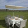 Wild Bamboo Outdoor Tablecloth With Parasol Hole, thumbnail 3 of 6