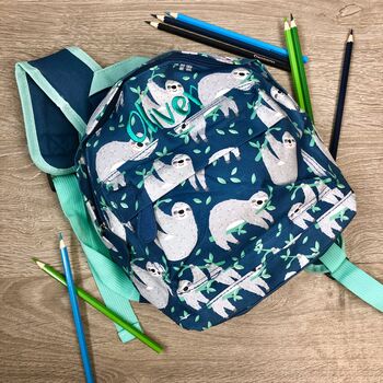 sloth stuffed animal backpack