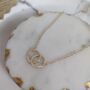 Personalised Gold Interlocking Rings Necklace, thumbnail 12 of 12