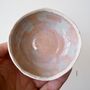Handmade Mini Pink Blue Pottery Ring/Jewellery Dish, thumbnail 3 of 7