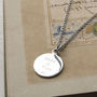 Engravable Sterling Silver Cherub Necklace, thumbnail 4 of 6