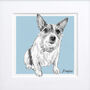 Personalised Pet Dog Lover Portrait, thumbnail 7 of 12