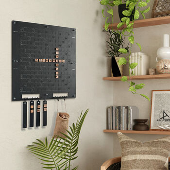 Metal Wall Word Game Family Night Games, 2 of 10