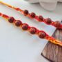Rudraksh Beads Simple Rakhi For Raksha Bandhan, thumbnail 5 of 7