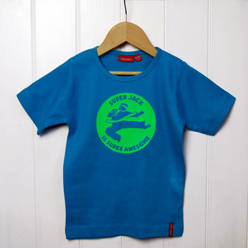 Personalised Children's Superhero T Shirt, 3 of 12