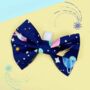 Space Print Dog And Cat Bow Tie, thumbnail 1 of 1