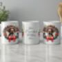 Personalised German Shorthaired Pointer Christmas Wreath Dog Mug A, thumbnail 2 of 2