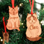 Personalised Cat Breed Wooden Christmas Decoration, thumbnail 5 of 10
