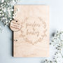 Personalised Wooden Wedding Guest Book, thumbnail 2 of 5