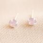 Swarovski Crystal Stud Earrings, thumbnail 2 of 10