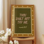 Thou Shalt Not Try Me Giclée Print, thumbnail 1 of 12