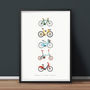 Cycle And The City. A Poster For Cyclists, thumbnail 4 of 5