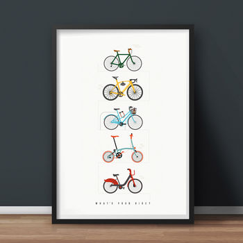 Cycle And The City. A Poster For Cyclists, 4 of 5
