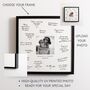 Personalised Wedding Photo Frame Guest Book, thumbnail 2 of 6
