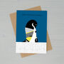 Big Penguin Little Penguin Greetings Card, thumbnail 1 of 2
