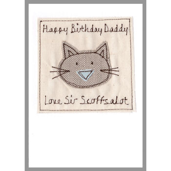 Personalised Cat Birthday Card For Him, 9 of 12