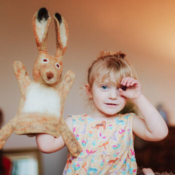 Hartley Hare Hand Puppet, 3 of 4