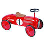 Personalised Bright Red Vintage Style Ride On Car, thumbnail 1 of 1