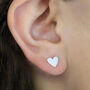 Ball Stud Sterling Silver Ear Jackets, thumbnail 5 of 6