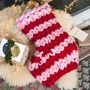 Personalised Chunky Jumbo Candyfloss And Scarlet Limited Edition Stocking, thumbnail 4 of 6