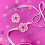 Summer Flower Shoelace Charms, thumbnail 2 of 3