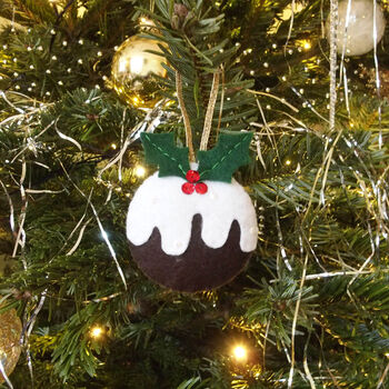 Make Your Own Felt Christmas Tree Decorations Kit, 5 of 7