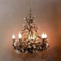 Auberville Crystal Chandelier, thumbnail 1 of 5