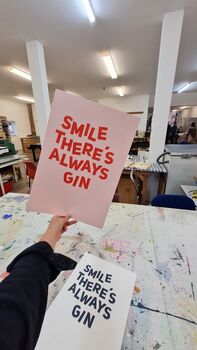 Pink And Red Gin Print, 2 of 6