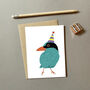 Green Bird In A Party Hat, thumbnail 2 of 2