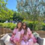The Bonnie Ruffle Sleep Set – Rose Gingham, thumbnail 5 of 6
