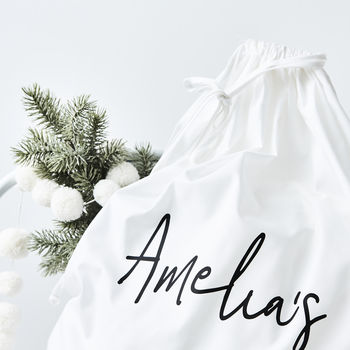 Personalised First Christmas Sack, 2 of 3