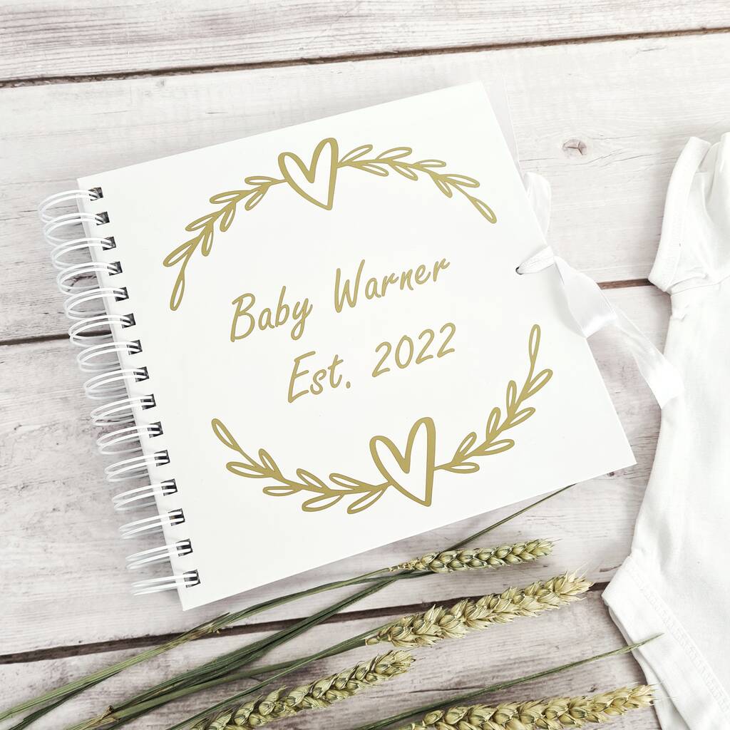 Baby Photobook, Keepsakes, Diary, Planner, Scrapbook, 1 of 4