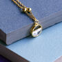 Spring Waterdrop Cz Sterling Silver Bracelet, thumbnail 3 of 7