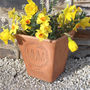 Personalised Engraved Wreath Flower Pot, thumbnail 1 of 7