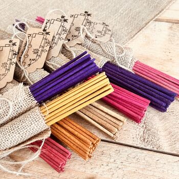 Handmade Fair Trade Indian Incense Joss Sticks, 2 of 12